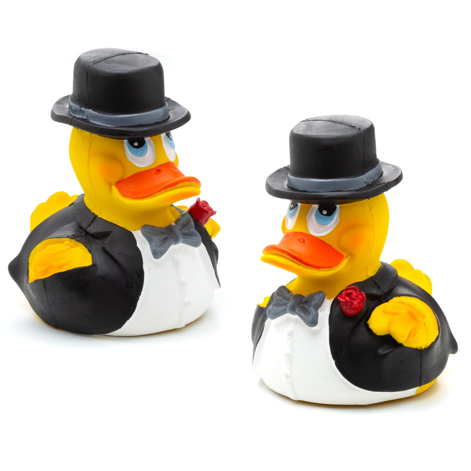Quietscheenten Bräutigam-Paar 2er Set Mr & Mr kaufen – corpus delicti design Hamburg – Wir machen Geschenke
