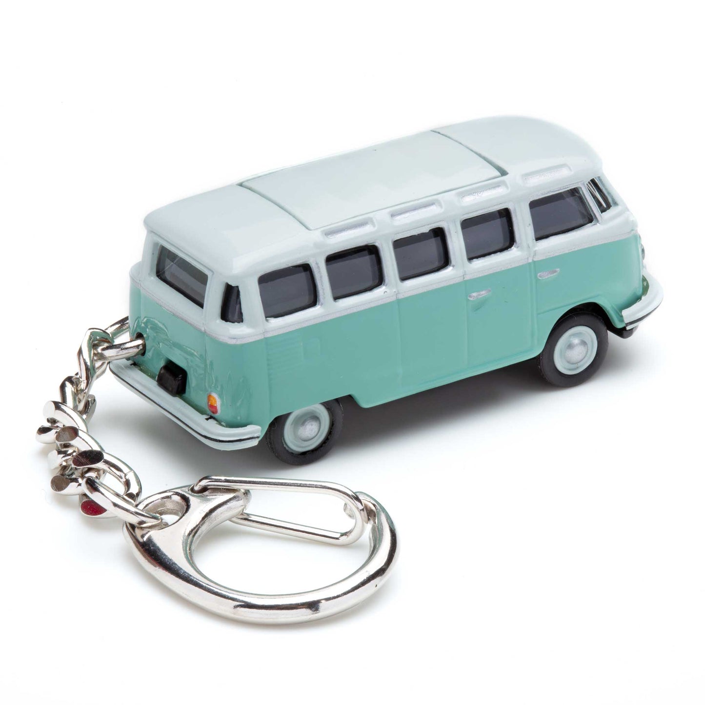 Schlüsselanhänger – VW Bus T1 Samba Bulli türkis
