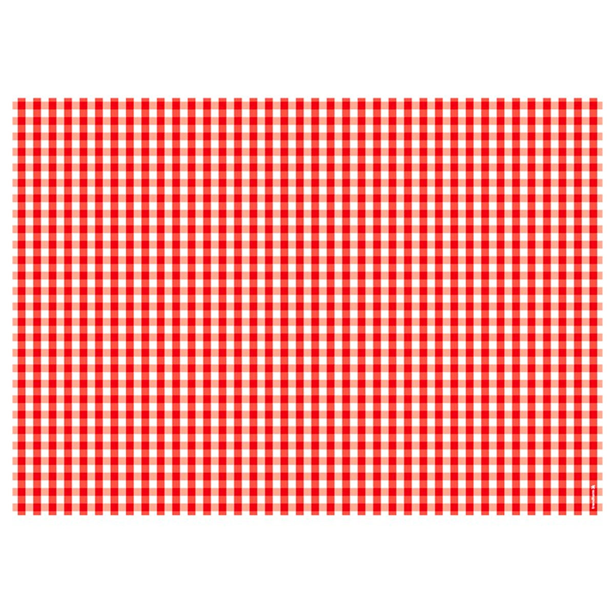 Papier-Tischsets – VICHY ROT
