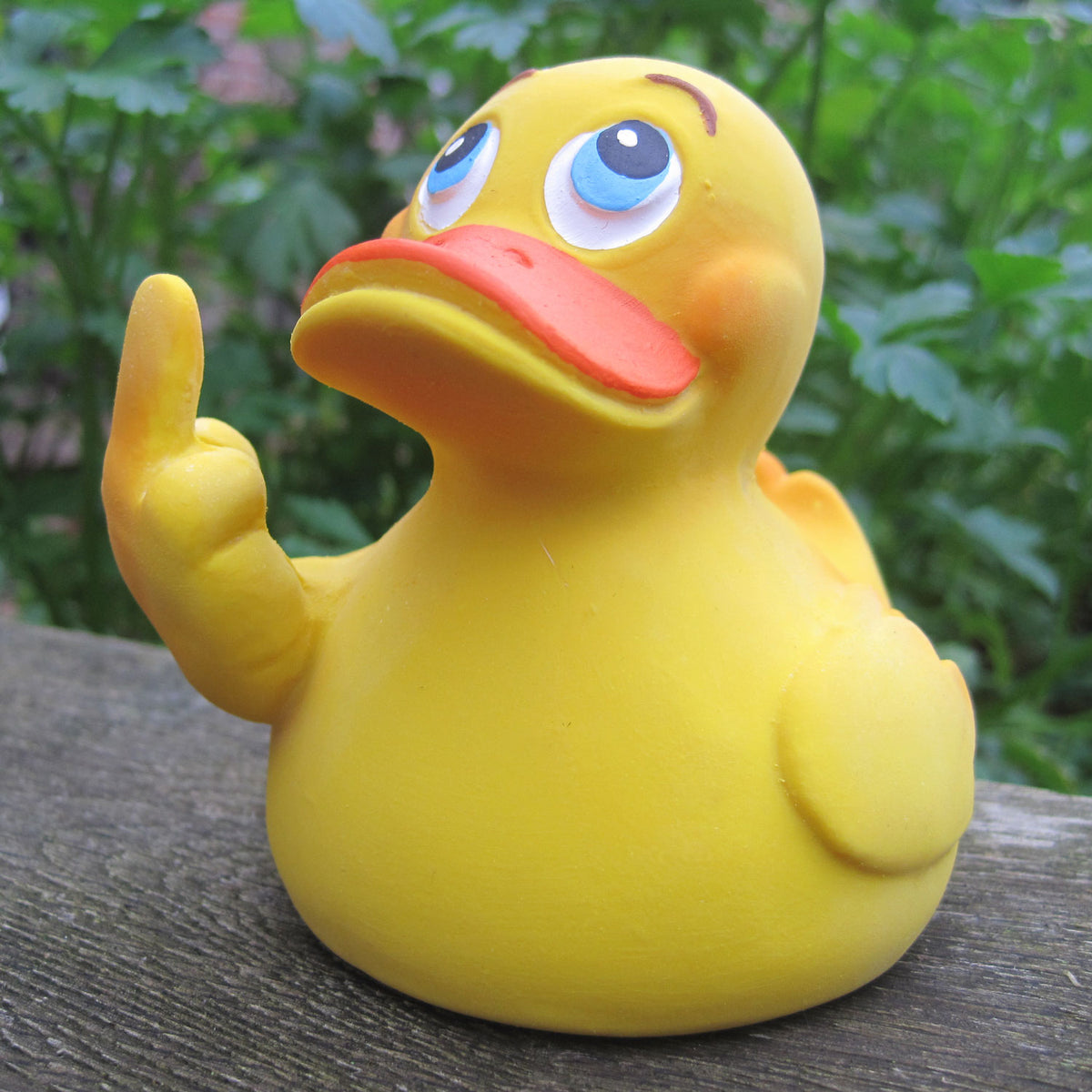 Quietscheente Stinkefinger aka FCK Duck Duck You Ente kaufen – corpus delicti design Hamburg – Wir machen Geschenke