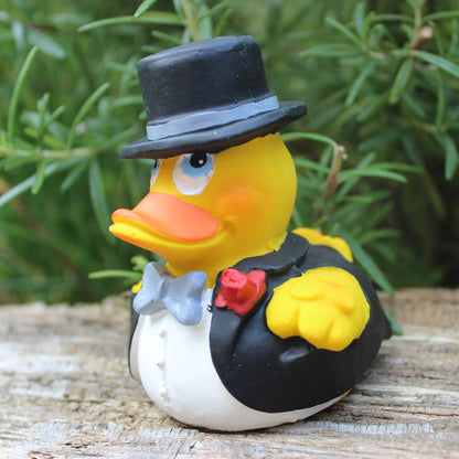 Quietscheenten Bräutigam-Paar 2er Set Mr & Mr