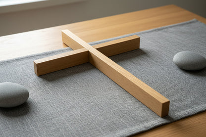 Holzkreuz aus Eiche
