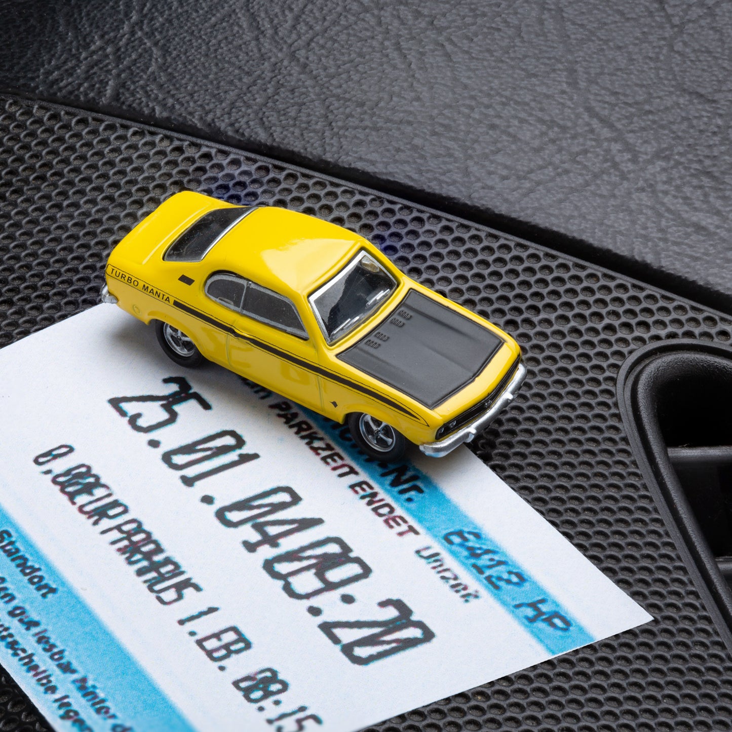 Parkscheinhalter mit Magnet – Opel Manta A - Turbo Manta