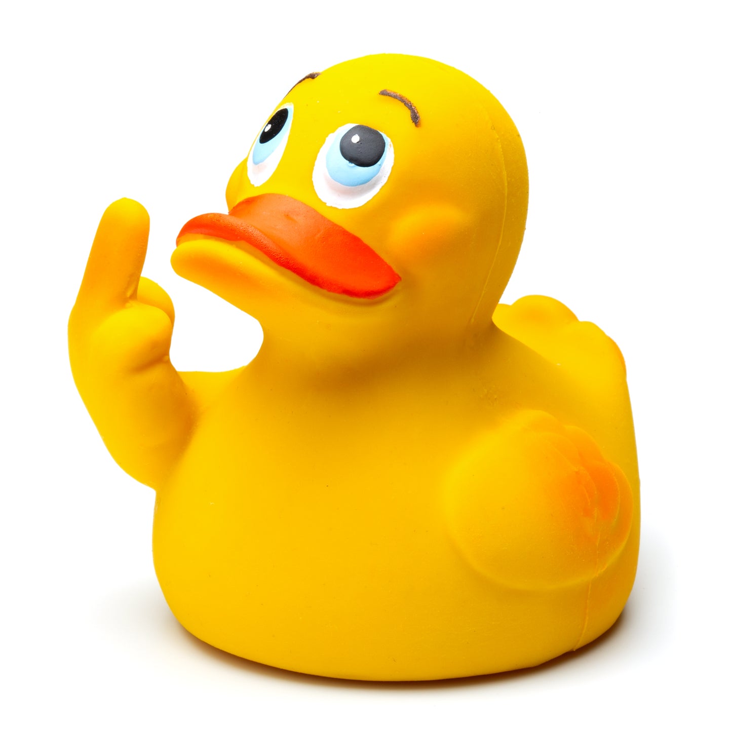 Quietscheente Stinkefinger aka FCK DUCK / Duck You Ente