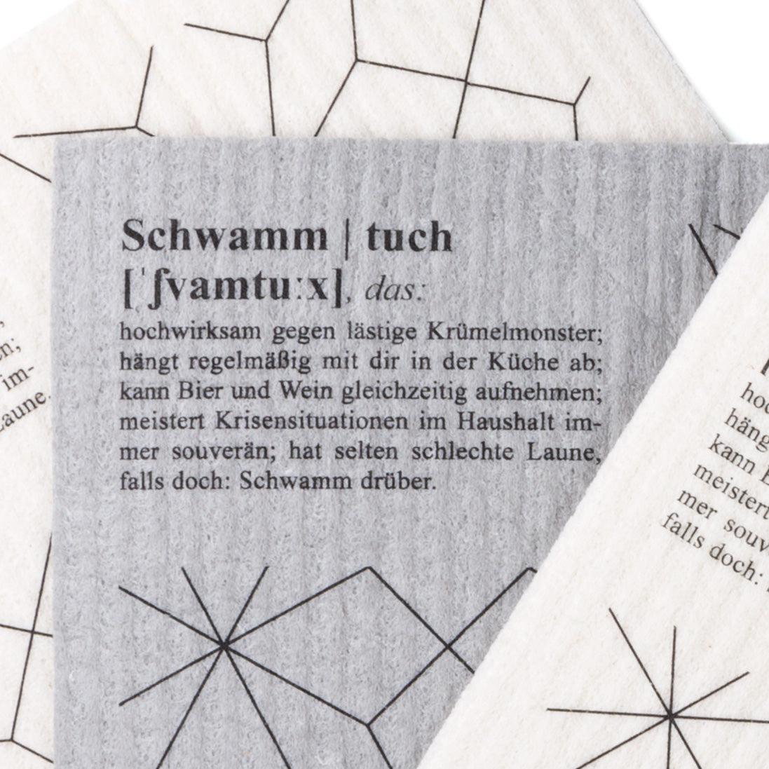 Schwammtücher im praktischen 3er Set